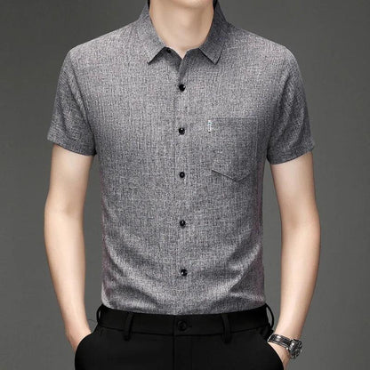 Camisa Social Belmond™ em Algodão de Alta Qualidade / Elegância e Conforto para o Homem Sofisticado