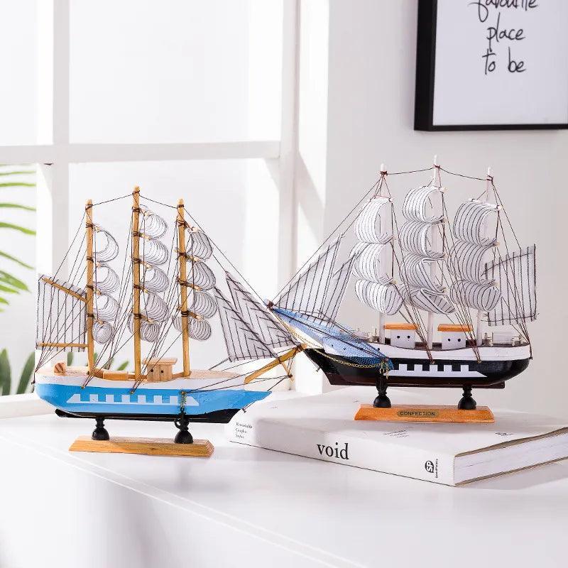 Barco Decorativo Veleiro - Orgulho Naval / A Opção Perfeita Para Decorar Qualquer Ambiente!