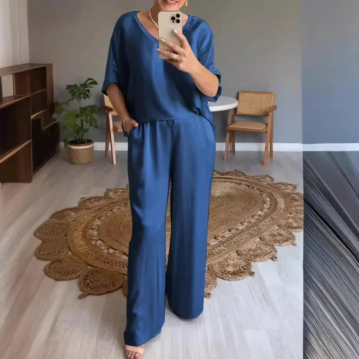 Conjunto Dubai™ em Cetim Luxuoso / Brilho, Conforto e Sofisticação para Cada Ocasião!