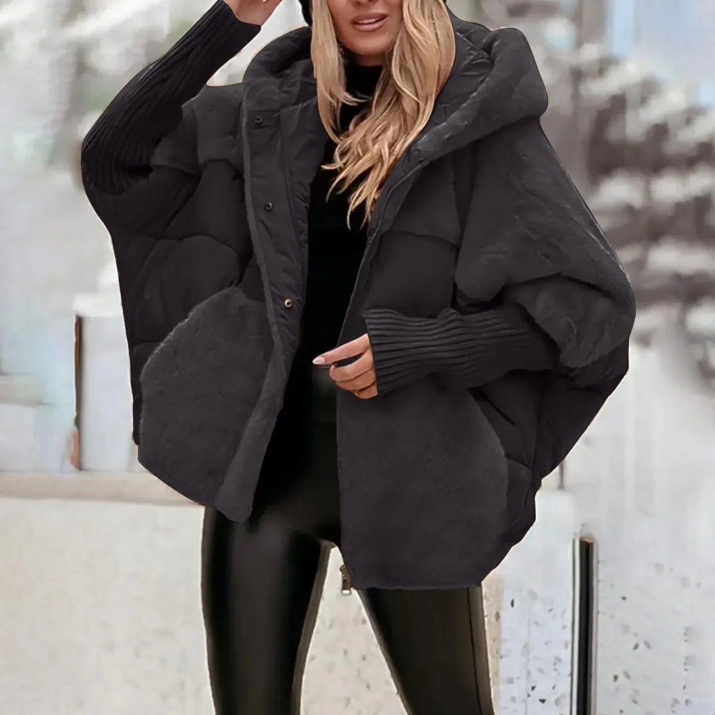 Casaco Berlin™ com Puffer Premium e Acabamento Peluciado /  Aconchego Sofisticado Para Mulheres de Presença!