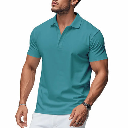 Polo Dalmor™ com Modelagem Slim e Estilo Minimalista