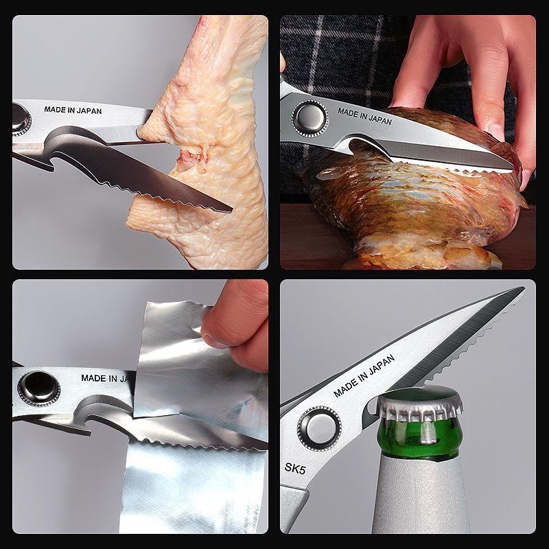 (Super Promoção: Compre 1, Leve 2) Tesoura Japonesa Multifuncional Iron Plus™ / Uma Ferramenta para Realizar Qualquer Tarefa!