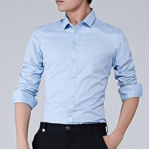 Camisa Slim Masculina Borwon® / A Única Camisa 100% Impermeável