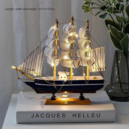Barco Decorativo Veleiro - Orgulho Naval / A Opção Perfeita Para Decorar Qualquer Ambiente!