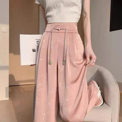 Calça Soltinha Jady™ Moda Gringa / Elegância, Conforto e Versatilidade em Seda Gelo Luxuosa!