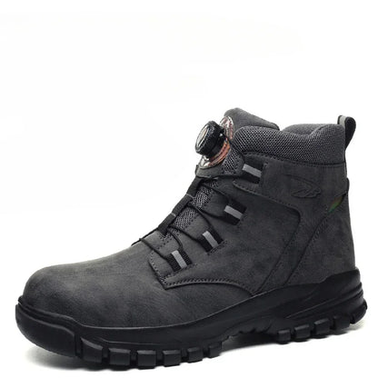 Coturno American Bunker™ Impermeável com Estrutura Antichoque / Estilo Militar, Conforto Tático e Proteção Indestrutível!