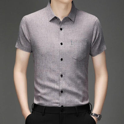 Camisa Social Belmond™ em Algodão de Alta Qualidade / Elegância e Conforto para o Homem Sofisticado