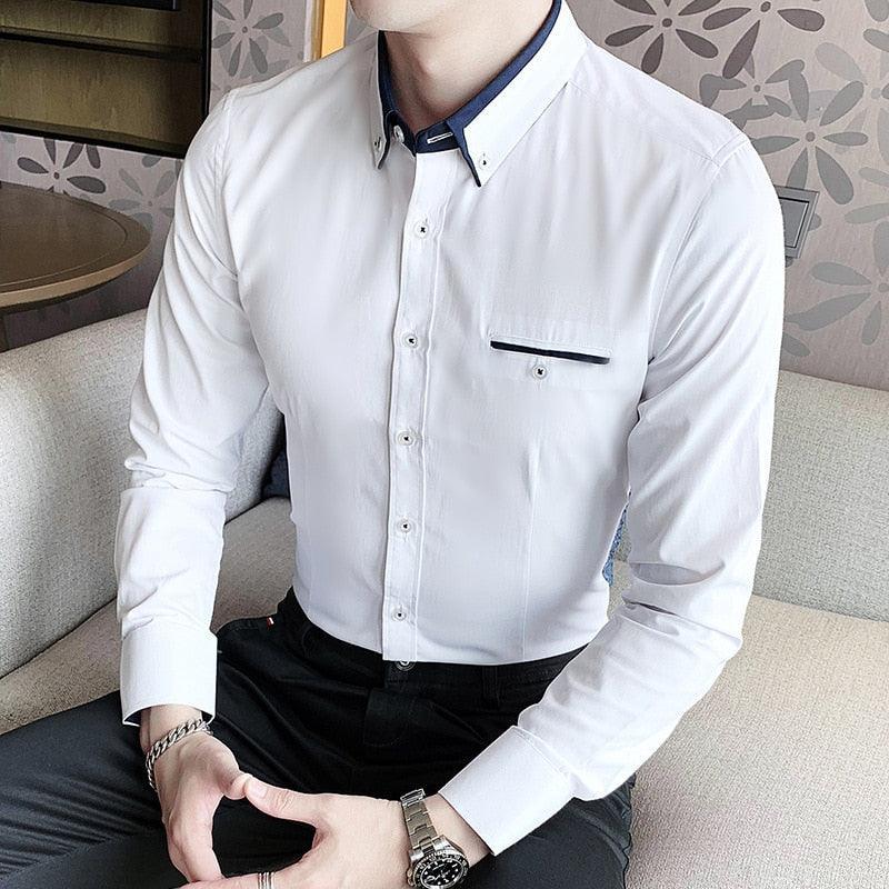Camisa Social Manga Longa - FormalElite / A Sua Melhor Opção Quando o Assunto é Formalidade!