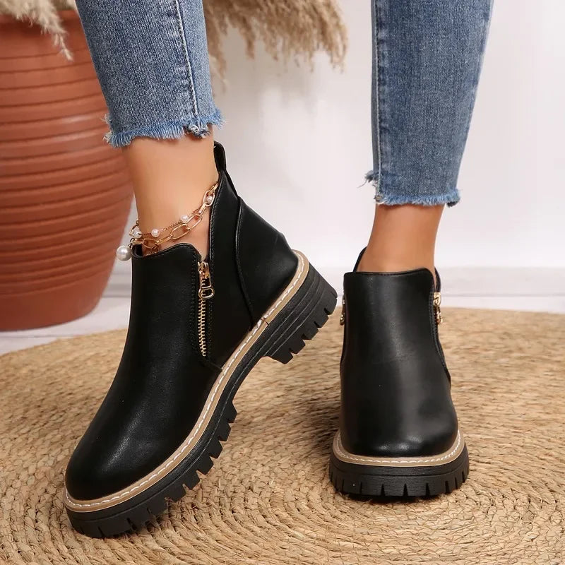 Bota Kallix™ com Cano Curto e Fechamento Lateral