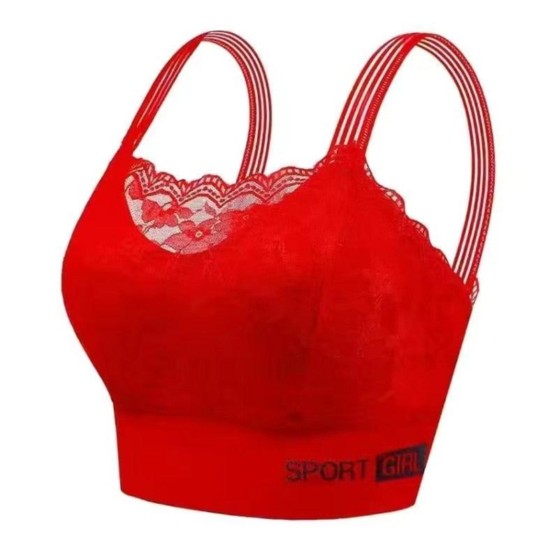 (Super Promo: Compre 2, Leve 3) Sutiãs SportGirl Trabalhados em Renda / Os mais Sensuais e Funcionais Sutiãs Esportivos
