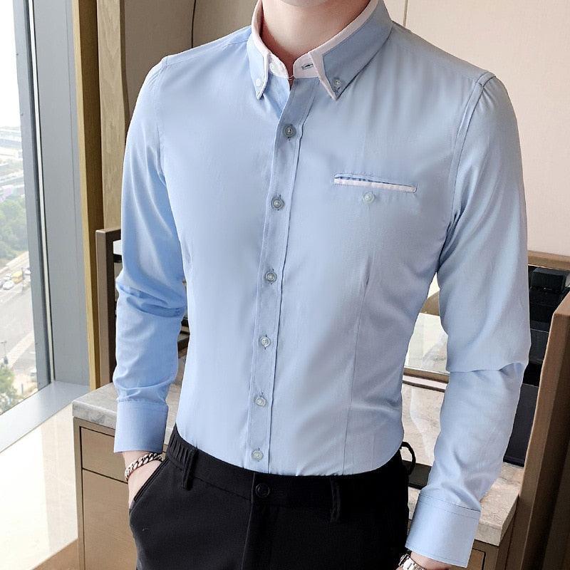Camisa Social Manga Longa - FormalElite / A Sua Melhor Opção Quando o Assunto é Formalidade!