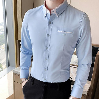Camisa Social Manga Longa - FormalElite / A Sua Melhor Opção Quando o Assunto é Formalidade!