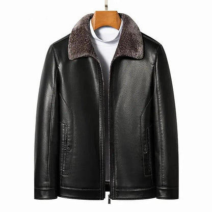 Jaqueta Brooklyn™ em Couro Luxuoso / A União de Sofisticação e Conforto para o Inverno!