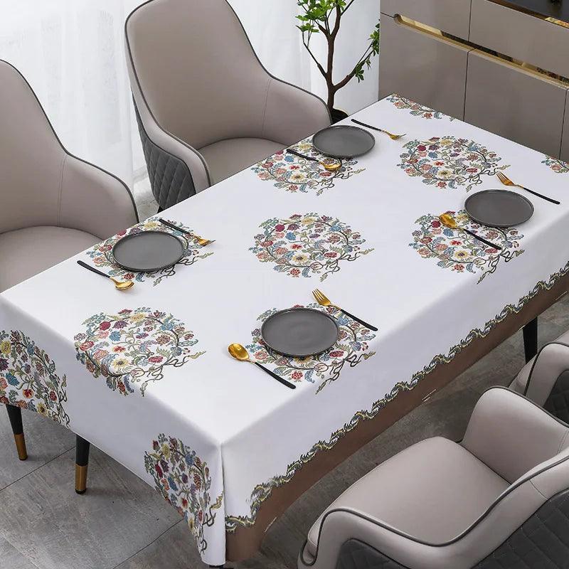 Toalha de Mesa Califórnia™ Decor / Beleza e Proteção Impermeável para o seu Lar!