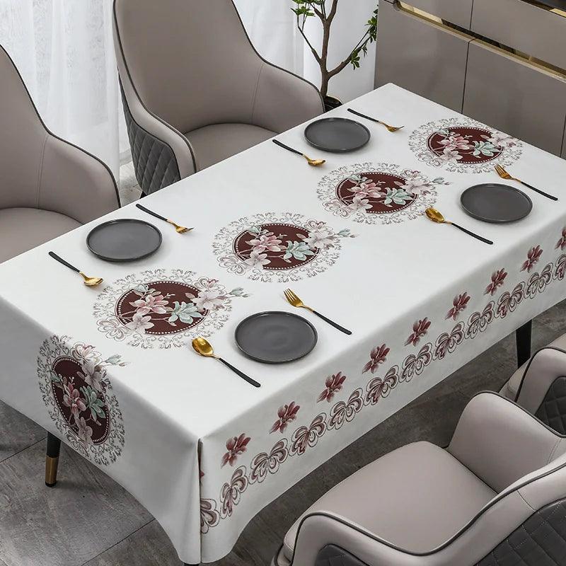 Toalha de Mesa Califórnia™ Decor / Beleza e Proteção Impermeável para o seu Lar!