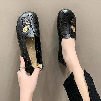 Sapatilhas Thalia™ com Estilo Vazado / Pura Elegância e Conforto Prático