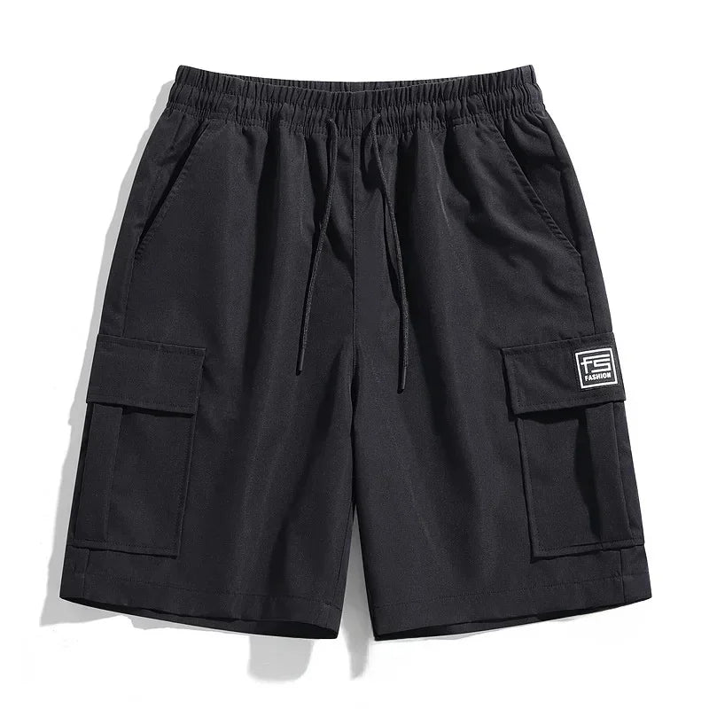 [COMPRE 2, LEVE 4] Shorts Leon™ em Malha Gelada com Bolsos Cargo / Design utilitário com frescor imbatível!