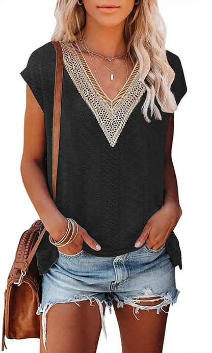 [COMPRE 1 E LEVE 2] Regata Thalassa™ em Levolux Premium com Detalhes de Renda / A Regatinha Perfeita para Você Brilhar neste Verão!