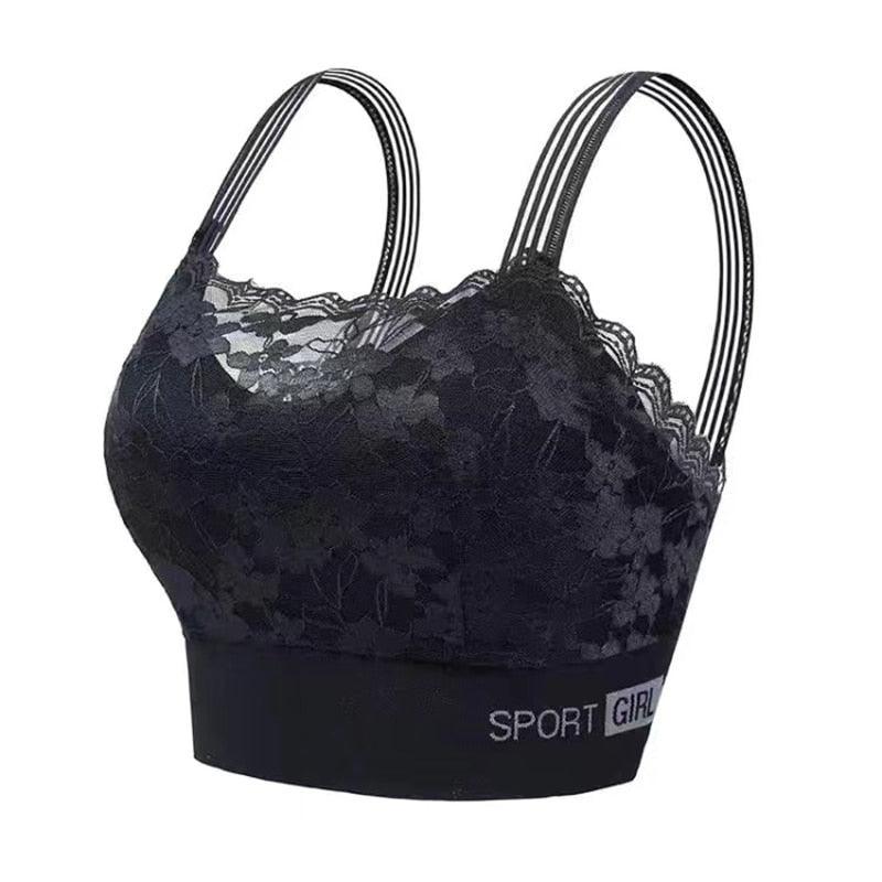 (Super Promo: Compre 2, Leve 3) Sutiãs SportGirl Trabalhados em Renda / Os mais Sensuais e Funcionais Sutiãs Esportivos
