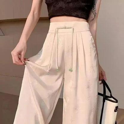 Calça Soltinha Jady™ Moda Gringa / Elegância, Conforto e Versatilidade em Seda Gelo Luxuosa!