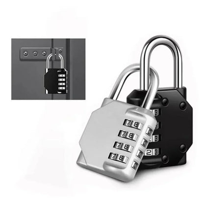 [COMPRE 1 E LEVE 3] Cadeado de Pertences MasterCode™ com Senha de 4 Dígitos / Segurança e Versatilidade para Seus Malas e Armários!