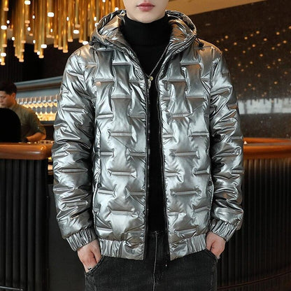 Jaqueta Puffer Masculina - IceRider / Uma Fusão Perfeita de Estilo e Aquecimento!