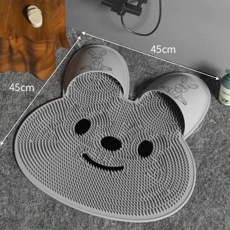 Tapete de Silicone Baby Zoo / Tomar Banho Nunca Foi Tão Divertido!