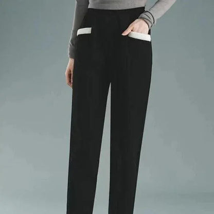 Calça BelleChic™ em Cotelê Aveludado / Estilo, Charme e Conforto para a Mulher Moderna!