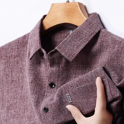 Camisa Social Belmond™ em Algodão de Alta Qualidade / Elegância e Conforto para o Homem Sofisticado