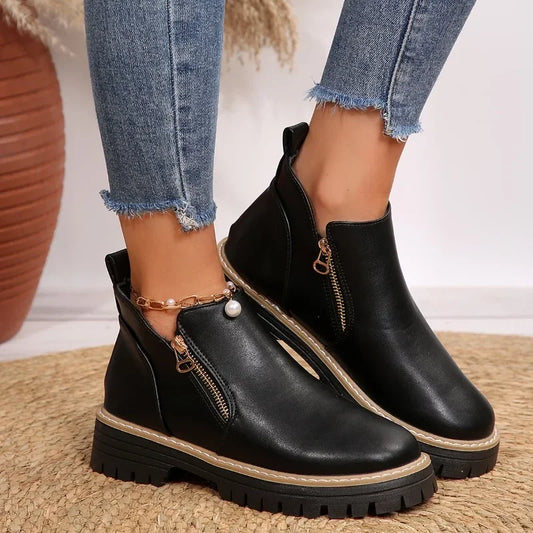 Bota Kallix™ com Cano Curto e Fechamento Lateral