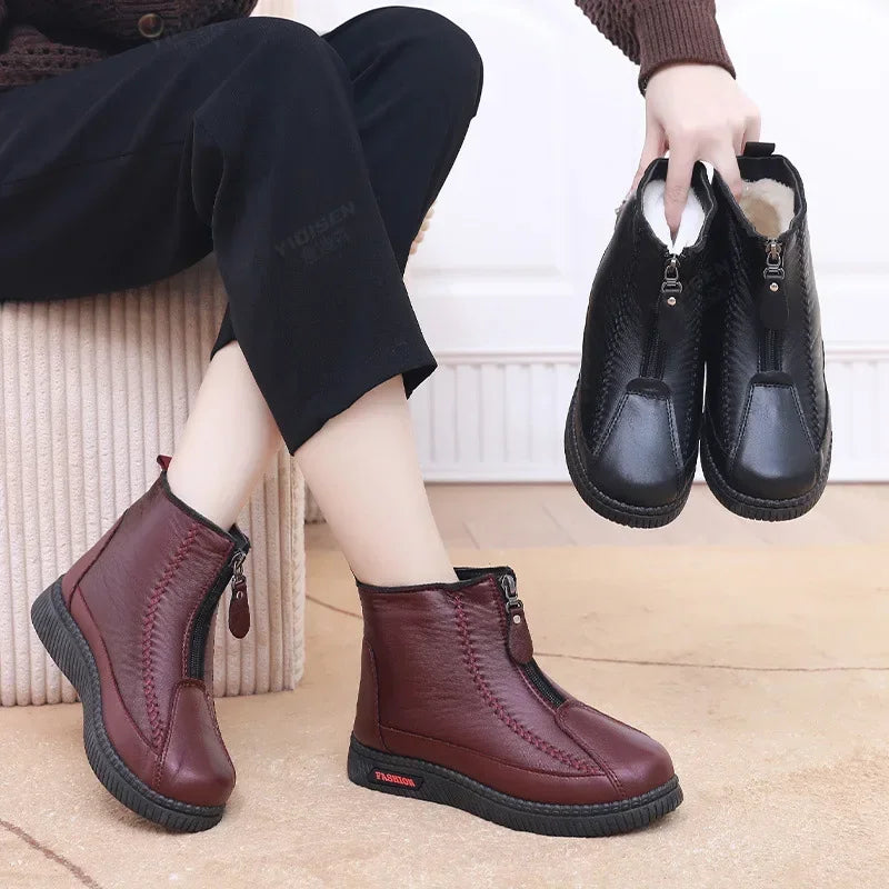 Bota SoftTherm™ Com Interior Forrado e Solado Antiderrapante