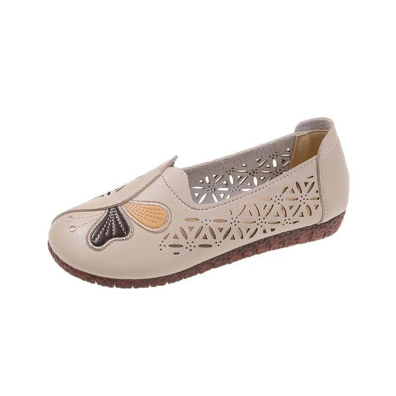 Sapatilhas Thalia™ com Estilo Vazado / Pura Elegância e Conforto Prático