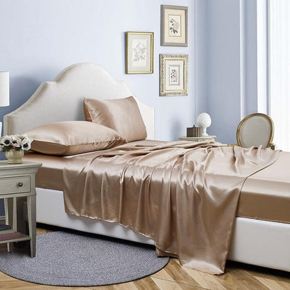 Jogo de Cama em Cetim 4 pçs - LuxorSilk / Onde o Luxo Encontra o Conforto!