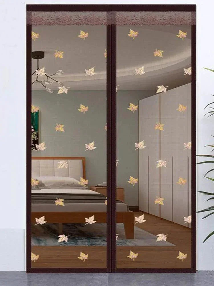 Cortina de Porta Magnética Modern Lar™ Fechamento Automático e Instalação sem Furos/ Diga Adeus aos Mosquitos e Mantenha Seu Ambiente Arejado e Livre de Pragas!