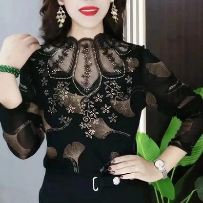 Blusinhas Nuance™ / Sofisticação da Renda e Estampa Floral!