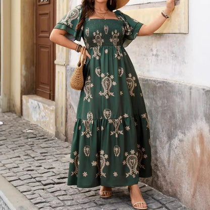 Vestido Elaris™ com Conforto Natural e Presença Delicada