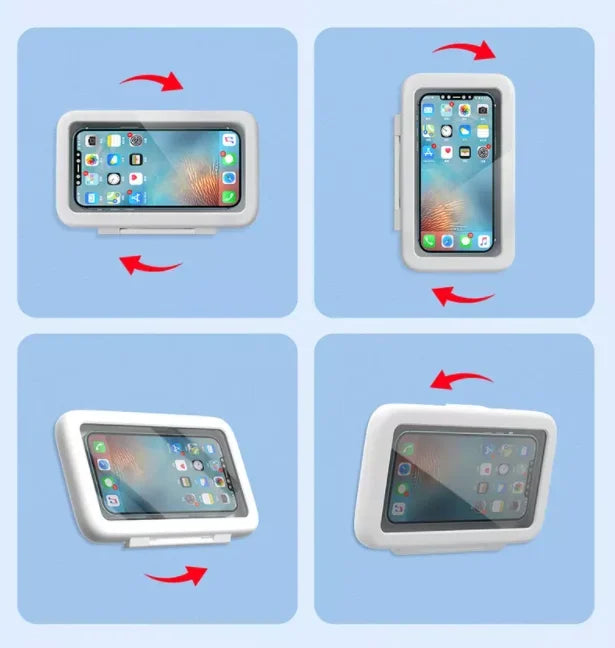 Suporte De Celular 360° Impermeável Modern House™ / Rotação Completa com Proteção Máxima para o Seu Smartphone!