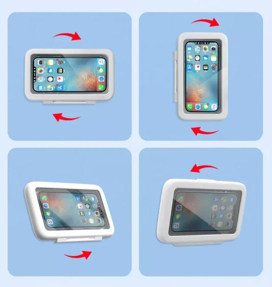 Suporte De Celular 360° Impermeável Modern House™ / Rotação Completa com Proteção Máxima para o Seu Smartphone!