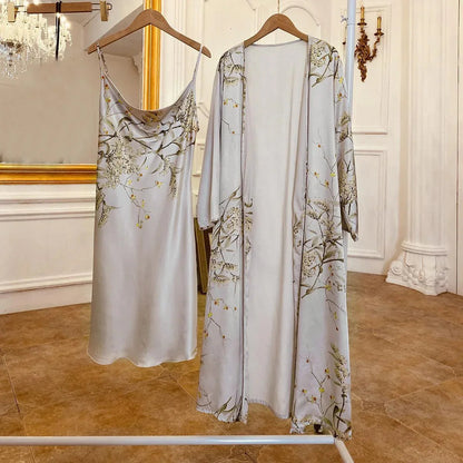 Conjunto Glamour Imperial em Cetim 4 Peças