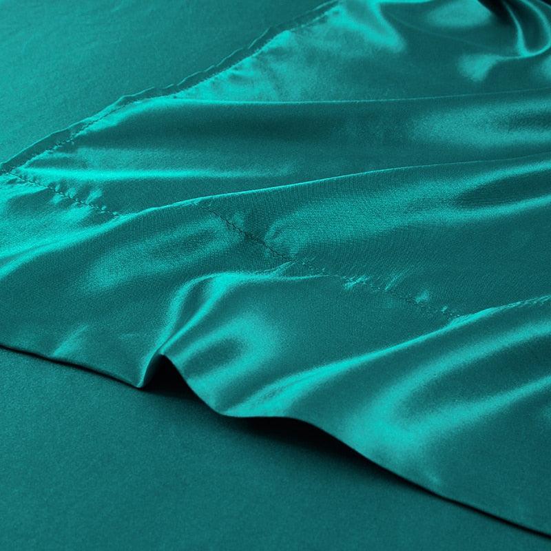 Jogo de Cama em Cetim 4 pçs - LuxorSilk / Onde o Luxo Encontra o Conforto!