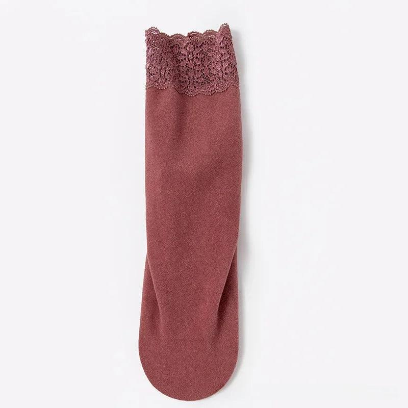 Kit com 10 Pares de Meias Copenhaguen™  / Toque Macio e Acabamento Glamouroso em Renda!