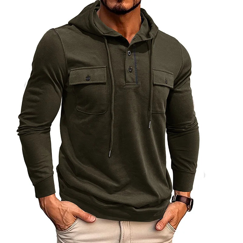 Moletom Westbrook™ Com Capuz Ajustável e Bolsos Frontais