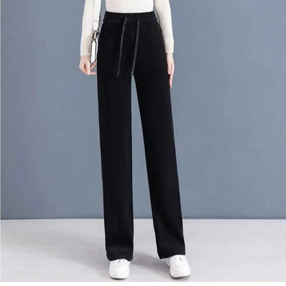 Calça Super Soltinha Palace™ com Interior Forrado / Elegância, Charme e Versatilidade para o Inverno 2025!