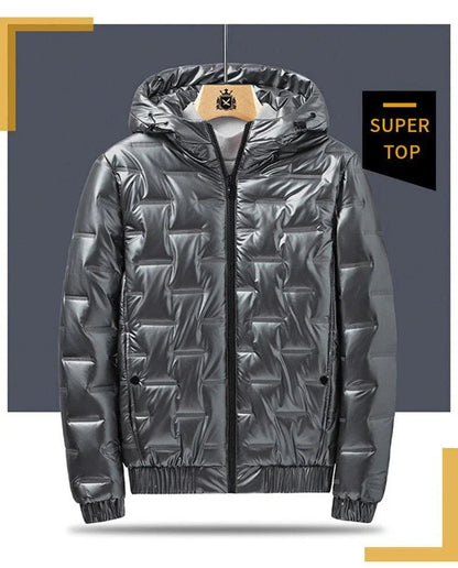 Jaqueta Puffer Masculina - IceRider / Uma Fusão Perfeita de Estilo e Aquecimento!