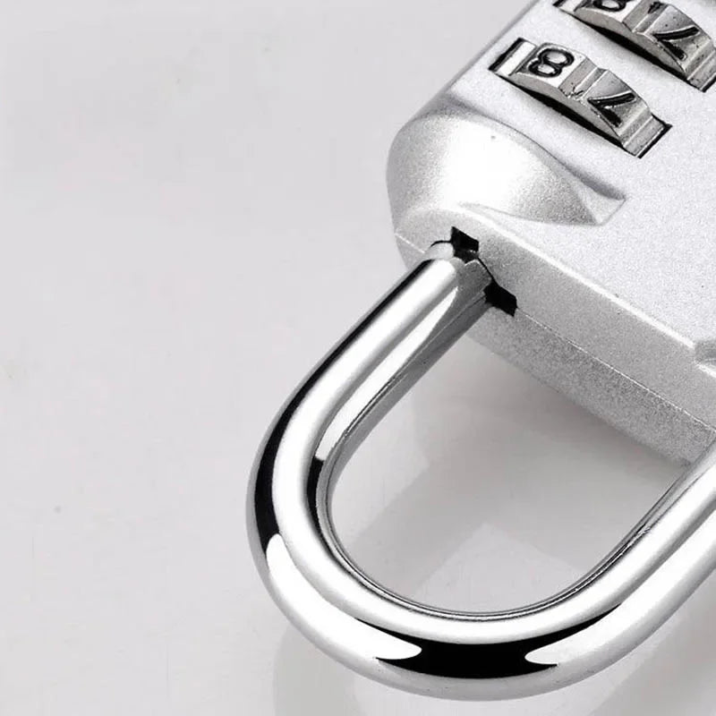 [COMPRE 1 E LEVE 3] Cadeado de Pertences MasterCode™ com Senha de 4 Dígitos / Segurança e Versatilidade para Seus Malas e Armários!