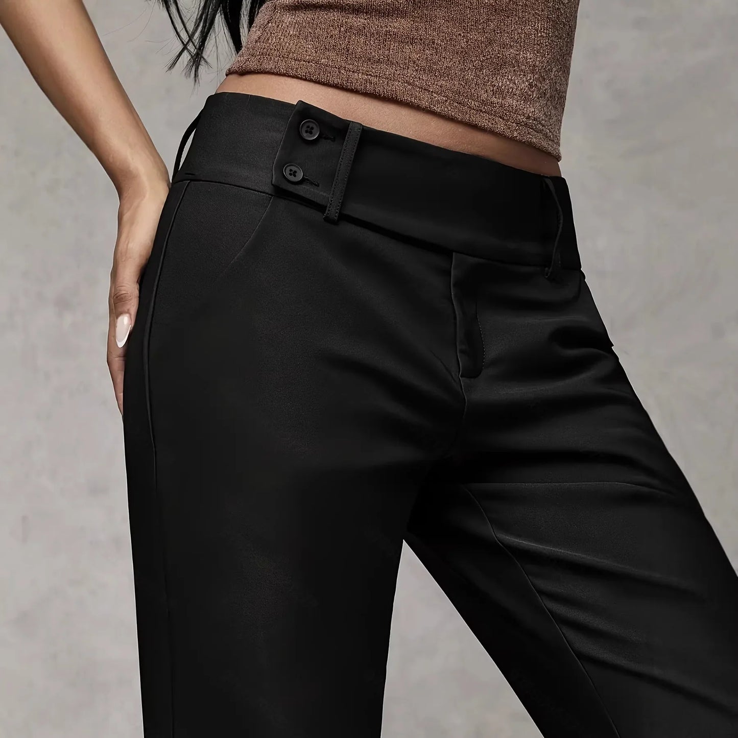 Calça Monclair™ em Alfaiataria Premium com Corte Reto Elegante
