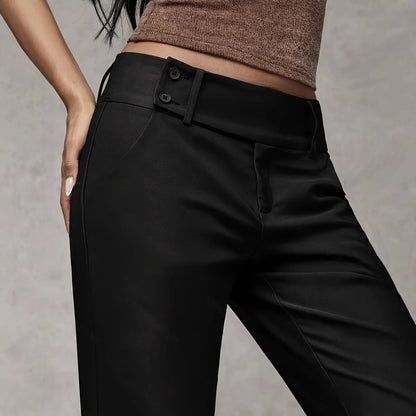 Calça Monclair™ em Alfaiataria Premium com Corte Reto Elegante
