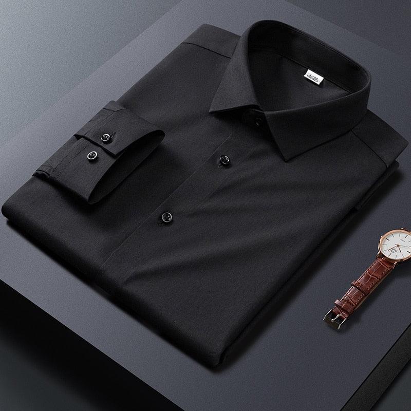 Camisa Social Lisa Em Fibra de Bambú - EcoChic / Descubra o Conforto Absoluto com Nossa Camisa Social em Fibra de Bambu!