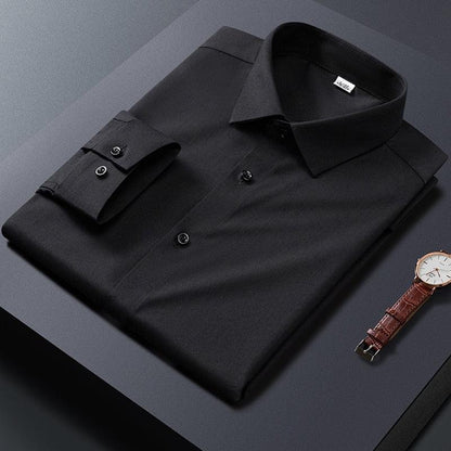 Camisa Social Lisa Em Fibra de Bambú - EcoChic / Descubra o Conforto Absoluto com Nossa Camisa Social em Fibra de Bambu!