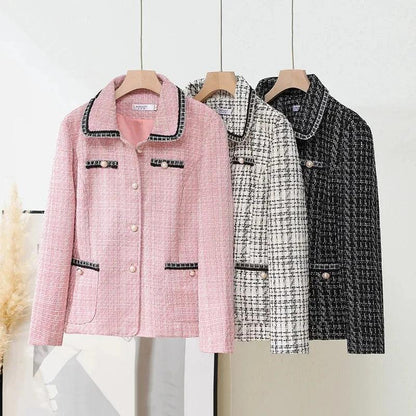 Casaquinho Francês Camille™ Estilo Blazer em Algodão / Sofisticação, Conforto e Elegância para o Inverno 2024!